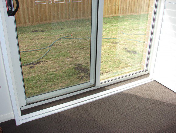 bi fold shutters for sliding glass external doorway - DSC05438