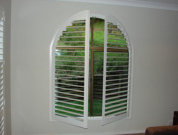 custom made arch shape window shutters - 050413 008