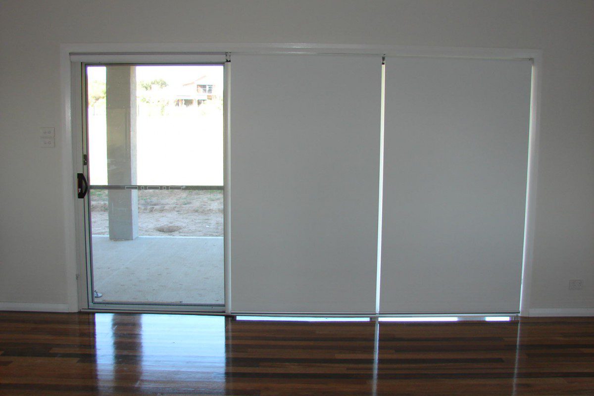 triple roller blinds for glass sliding doors - 03